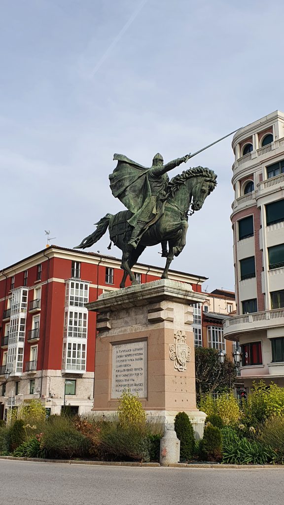 Estatua del Mío Cid, Burgos
