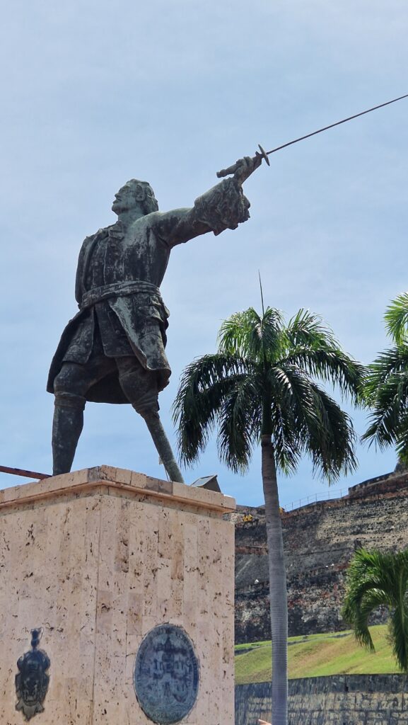 Estatua de Blas de Lezo, Cartagena de Indias