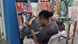Pintor en Getsemaní